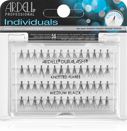 

Пучки накладных ресниц с узлом Ardell Individuals, Medium Black