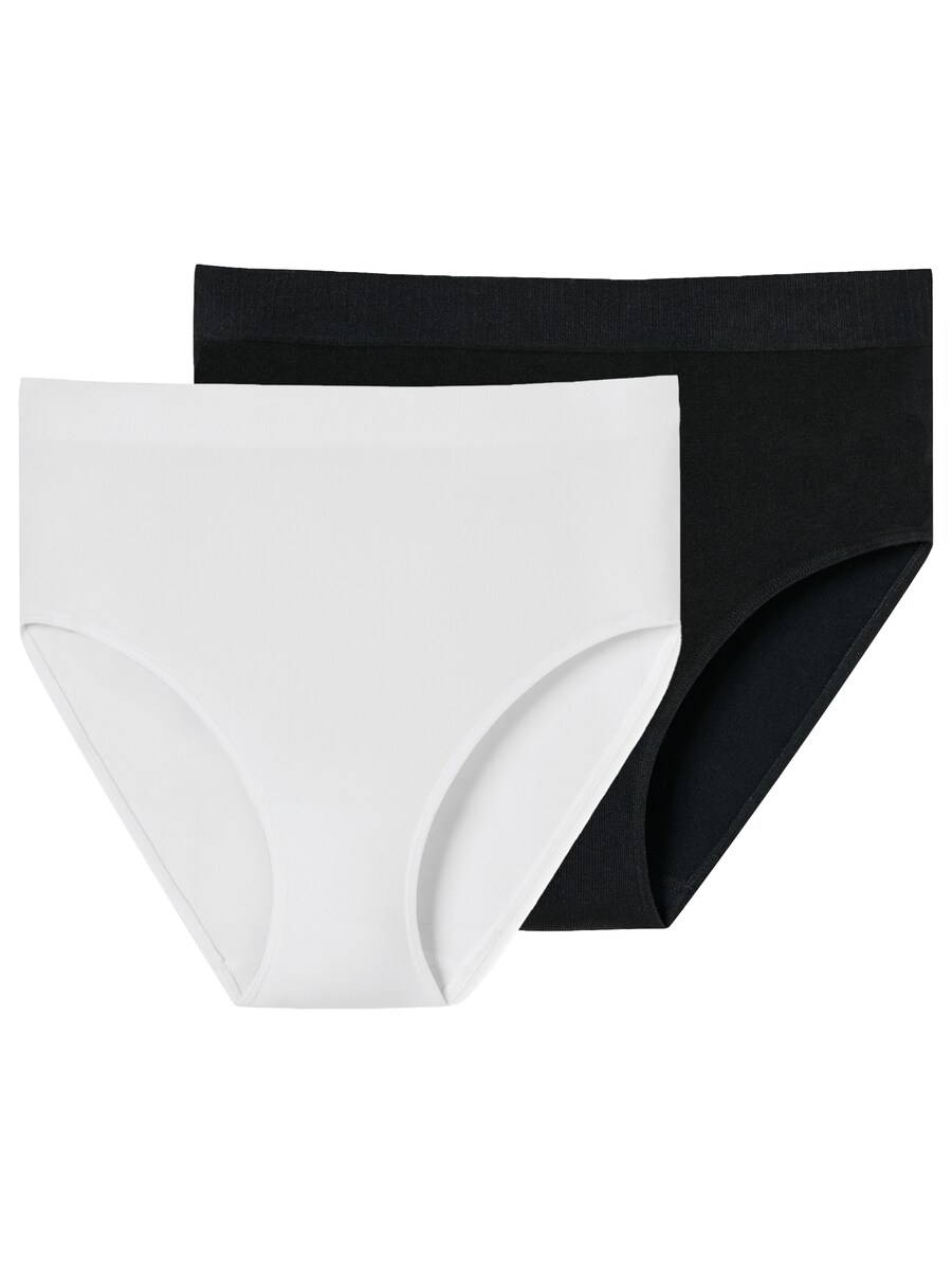 

Трусики SCHIESSER Retro Classic Seamless, черный/белый