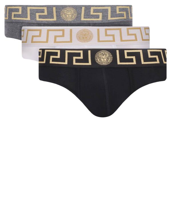 

Трусы 3 шт. Versace, черный