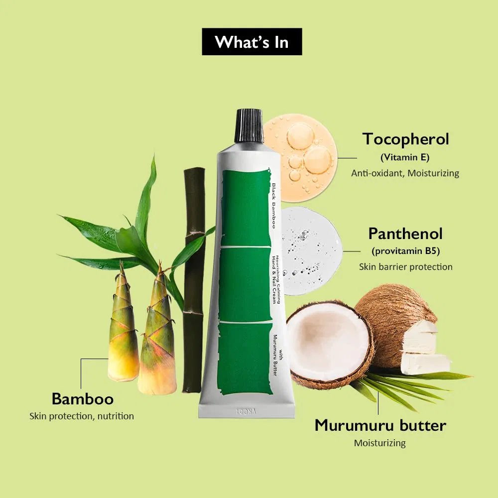 Крем для рук и ногтей Haruharu Wonder Black Bamboo Nourishing Calming, 50 мл Haruharu — фото 2