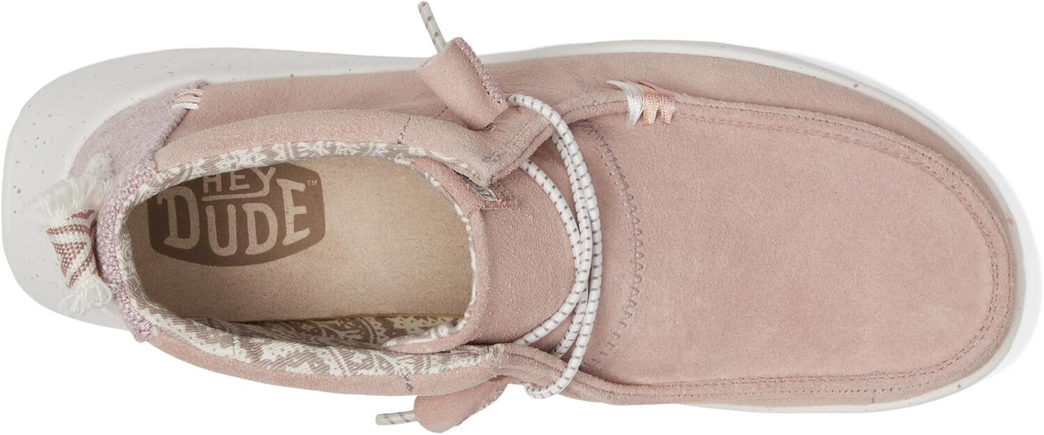 Ботинки Hey Dude Wendy Peak High Suede, цвет Blush — фото 2