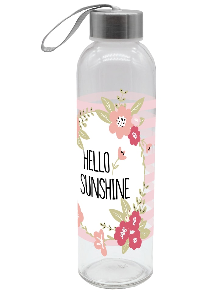 

Geda Labels Бутылка для воды Hello Sunshine розового цвета - 500 мл