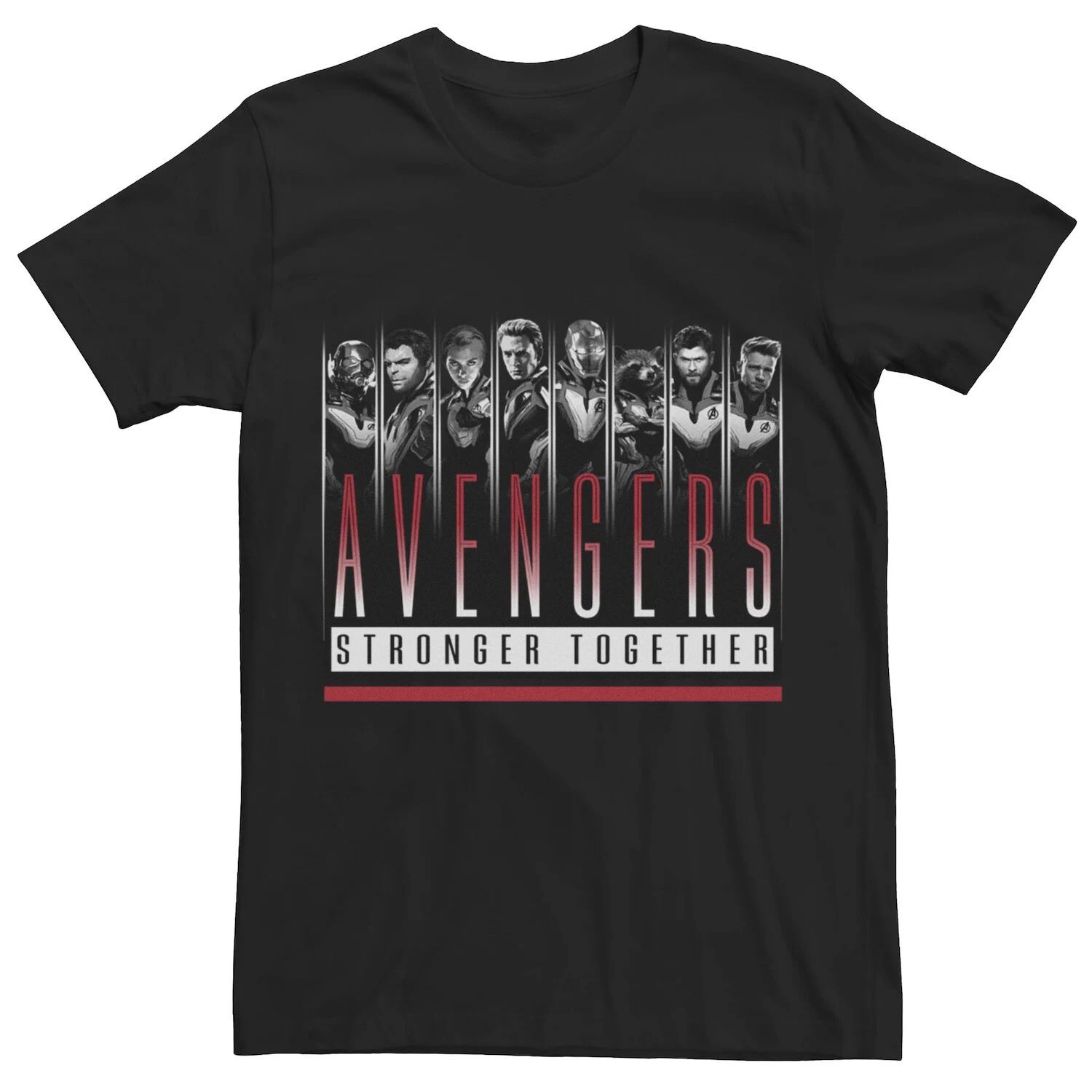 

Мужская футболка Avengers Endgame Stronger Together Team Group Shot Marvel