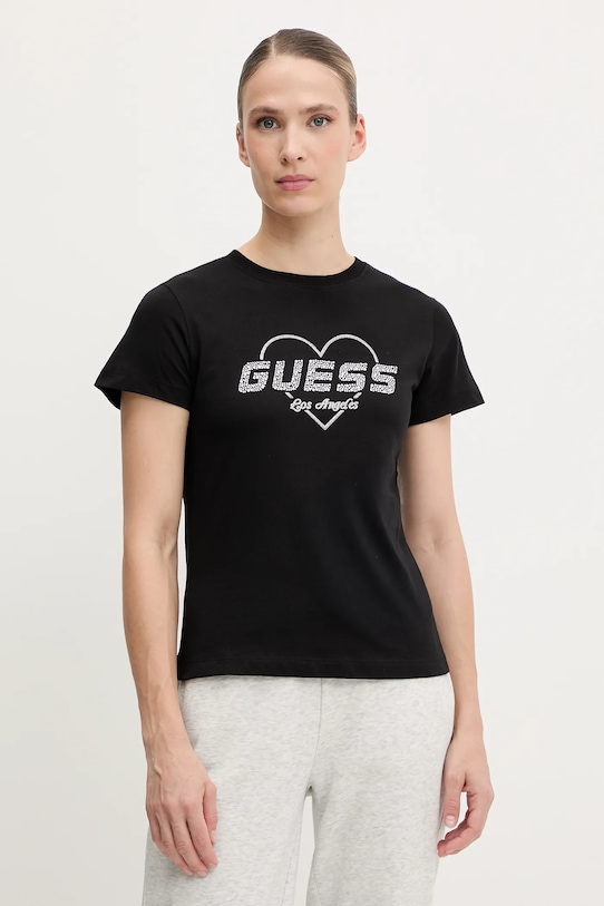 

Хлопковая футболка Narciso Guess, черный