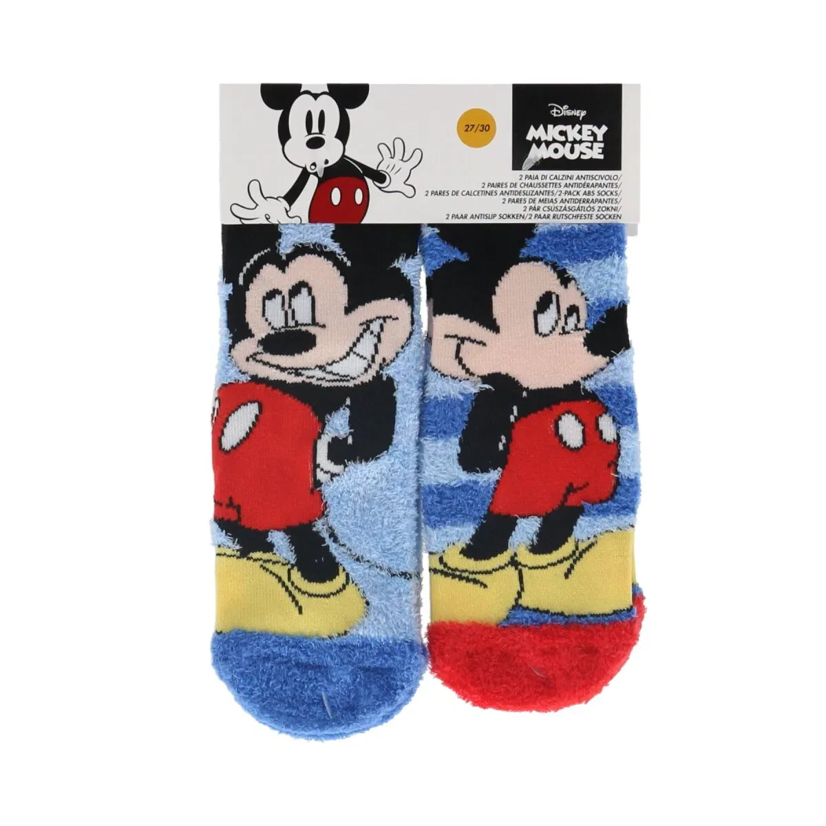 Носки детские, 2-пак, Disney Mickey Mouse, разноцветный — фото 2