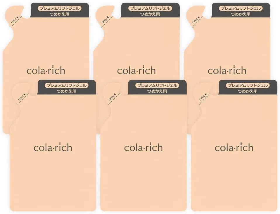 Гель для лица Q'sai Colarich EX Premium Lift Gel Refill, 55 г, 6 шт.