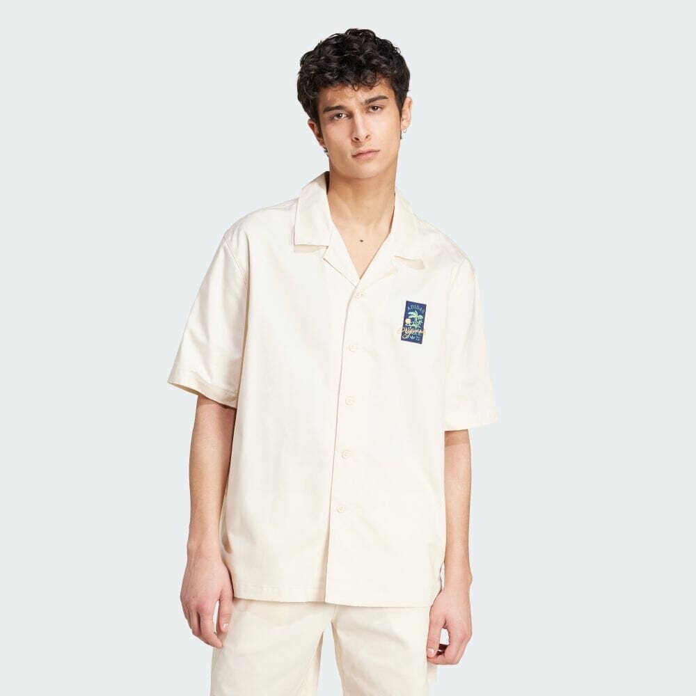 

Рубашка Adidas Originals Leisure League Groundskeeper Shirt, цвет Wonder White