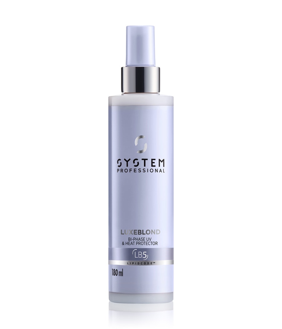 

Лосьон для волос System Professional LipidCode LuxeBlond Bi-Phase UV & Heat Protector, 180 ml