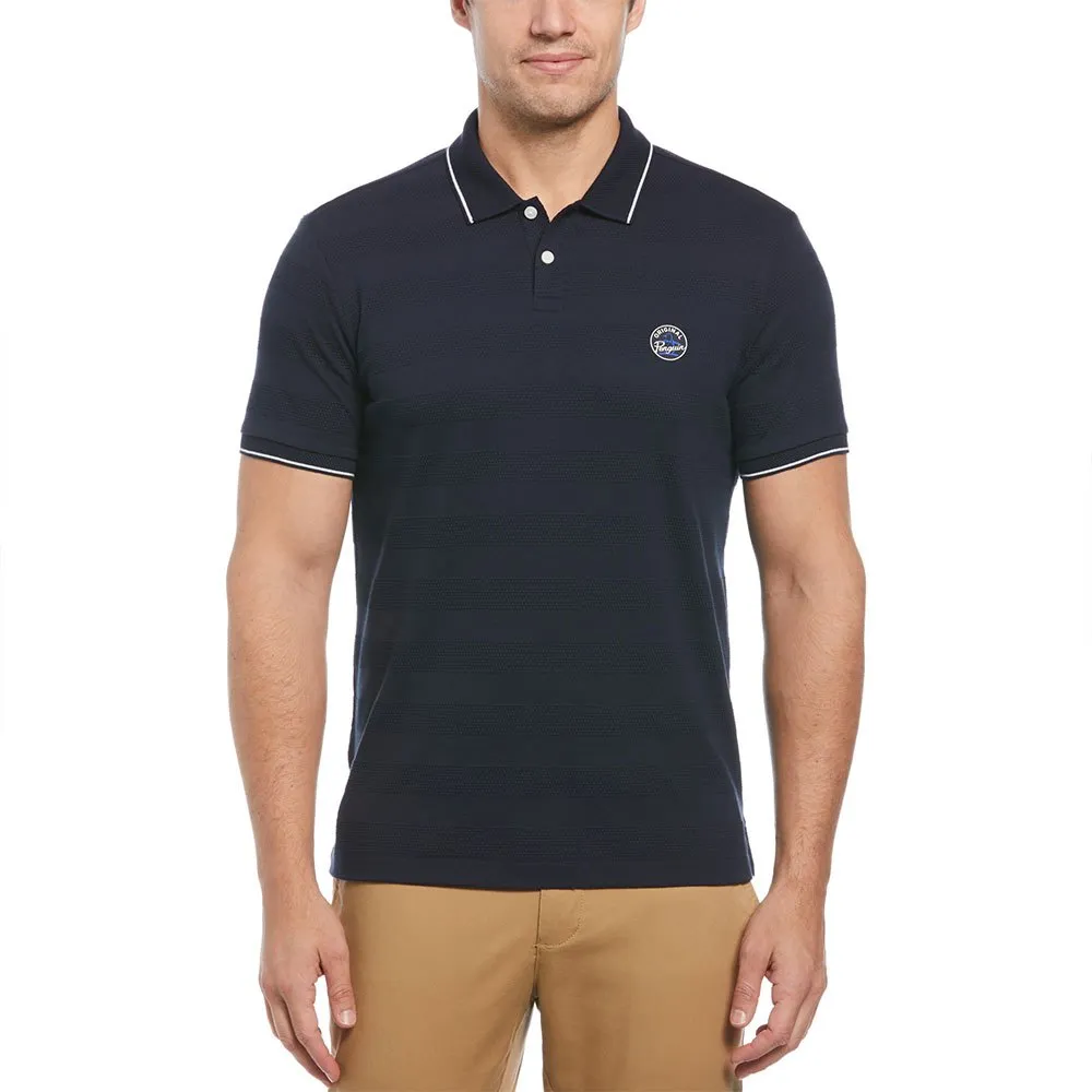 

Поло Original Penguin Honeycomb Ao Jacquard, синий