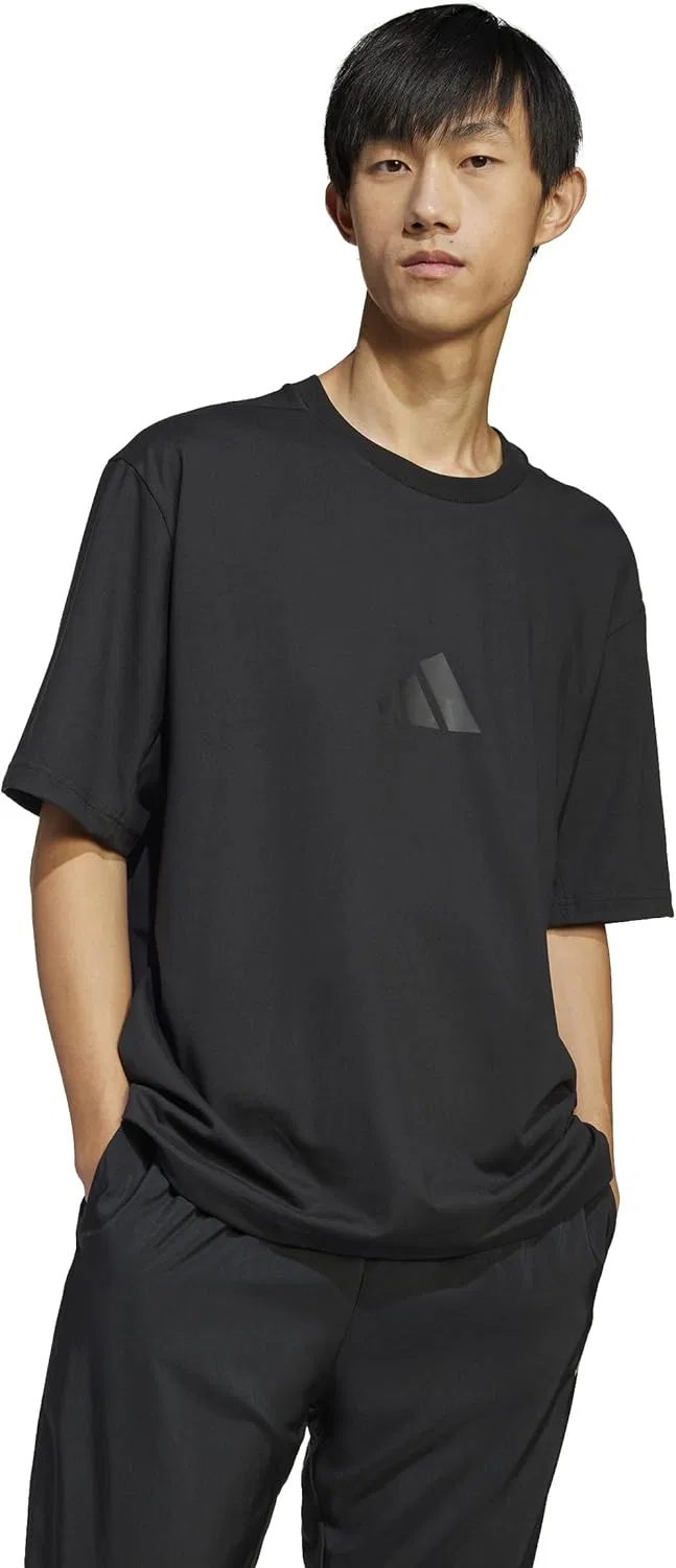 Футболка свободная adidas, Black — фото 2