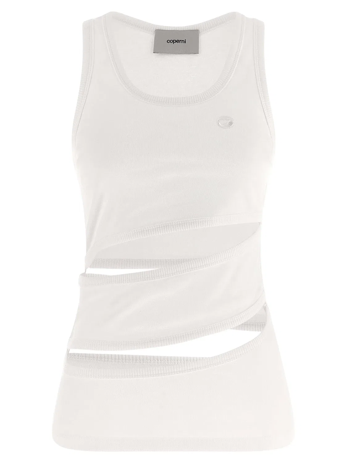 Майка «Спираль» COPERNI, белый