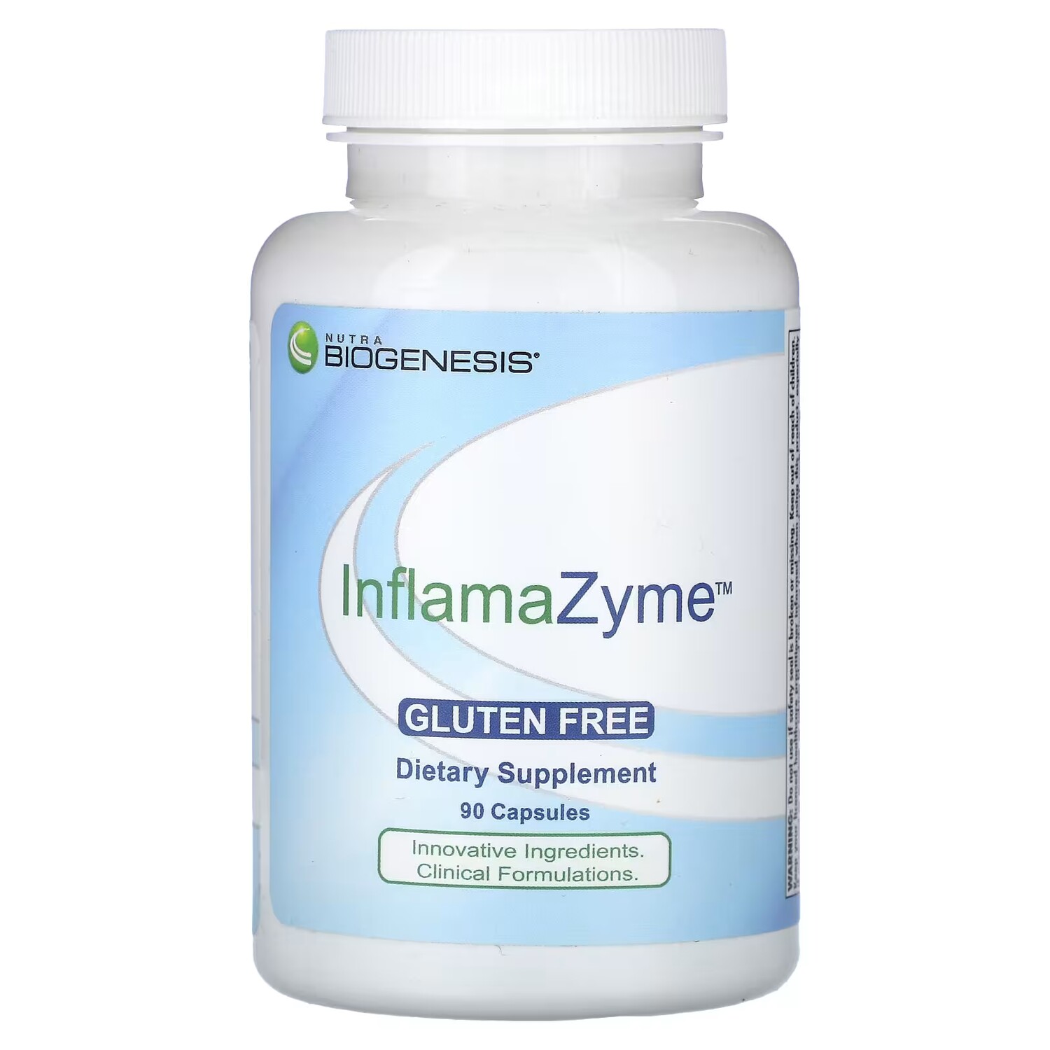 

Добавка Nutra BioGenesis InflamaZyme, 90 капсул