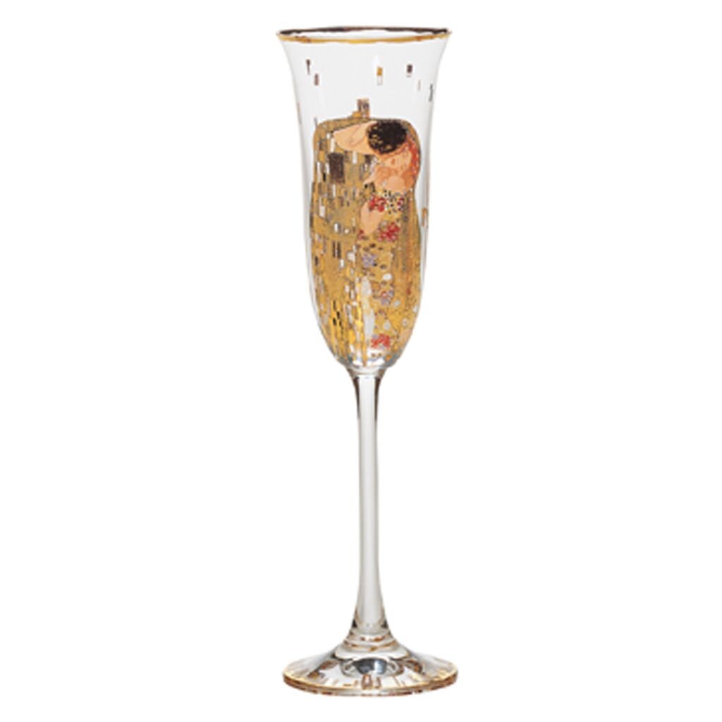 

Бокал для шампанского Goebel Klimt The Kiss 66926708, золото