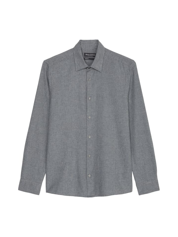 

Рубашка Marc O'Polo Flannel-Hemd shaped, цвет mulit/navy gray