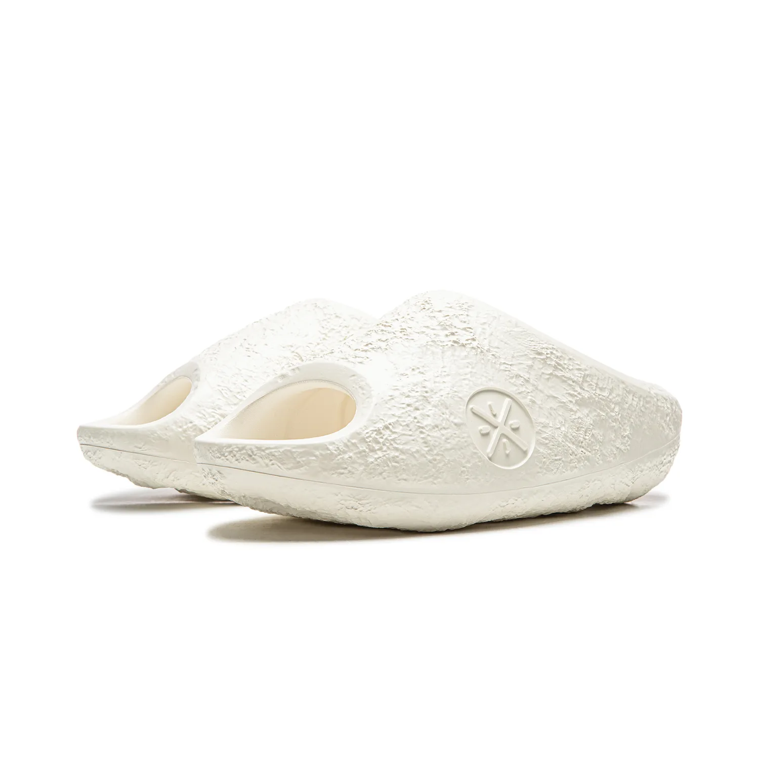 Li-Ning Slide Slippers мужские Ivory — фото 4