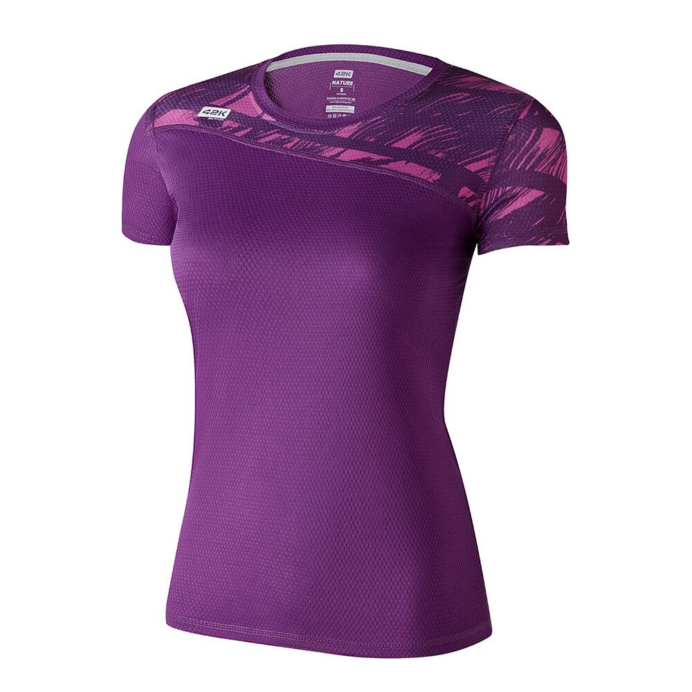 

Футболка с коротким рукавом 42k Running Nature, фиолетовый