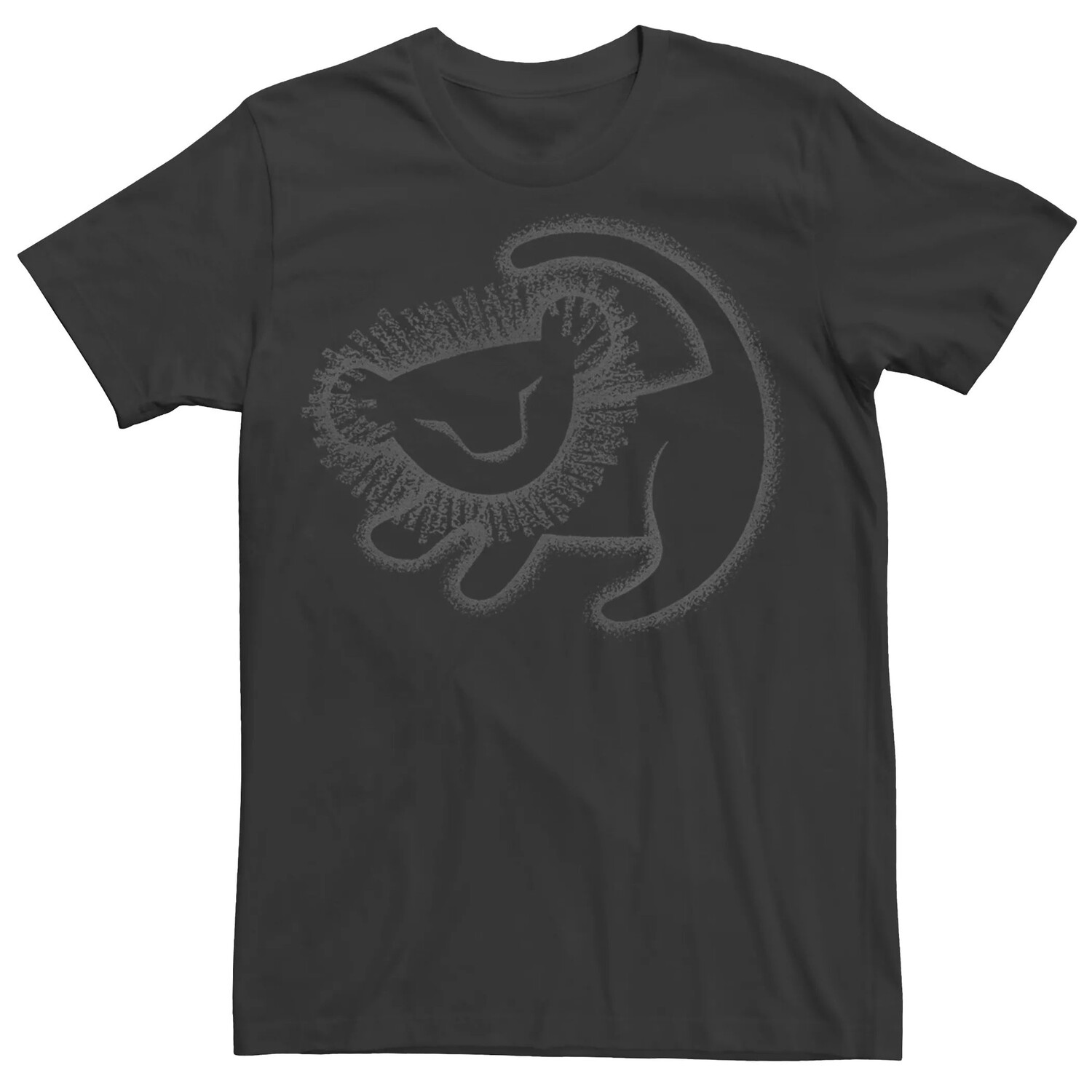 

Мужская футболка Disney's The Lion King Simba с наскальной живописью Licensed Character