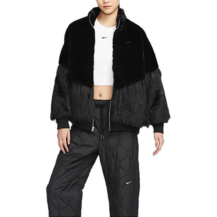 Nike Спортивная куртка женская черная, Black — фото 3