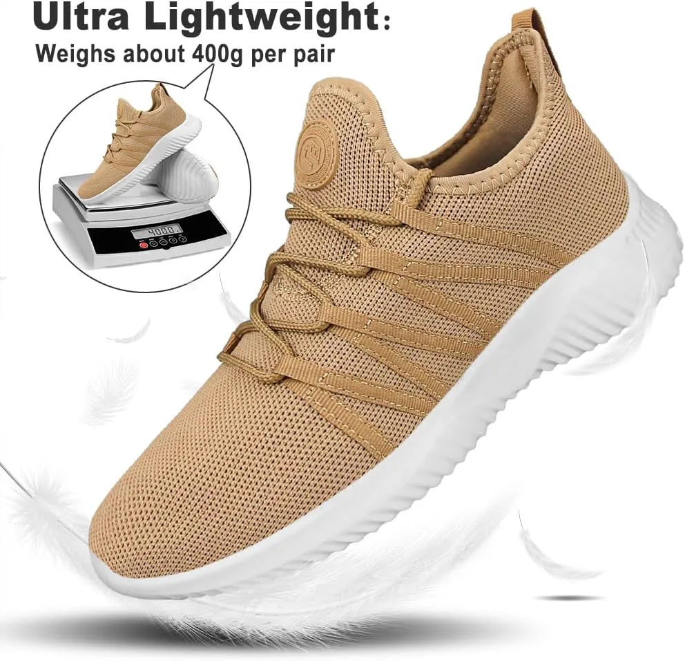 

Мужские кроссовки Feethit с легкой посадкой, дышащие, удобные, модные, противоскользящие, хаки