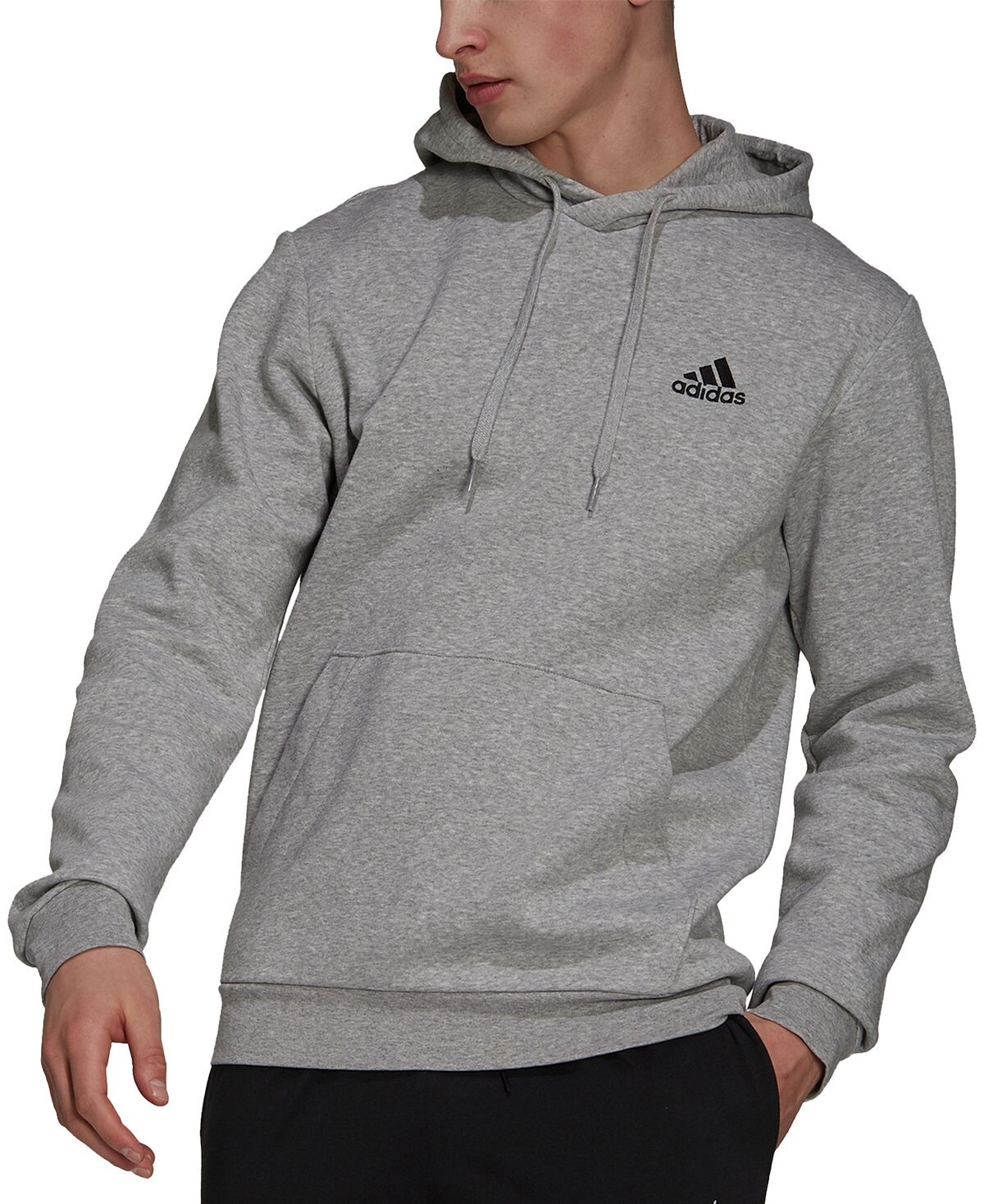 

Мужской флисовый пуловер с капюшоном Feel Cosy Essentials adidas