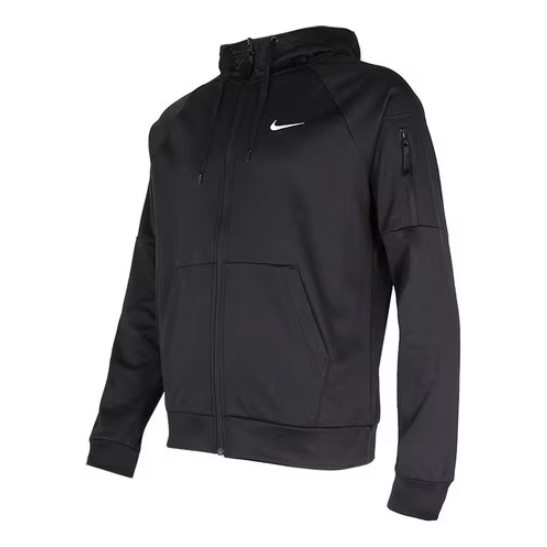 

Спортивный топ Nike Therma-FIT Full-Zip Fitness Top 'Black' DQ4830-010, черный