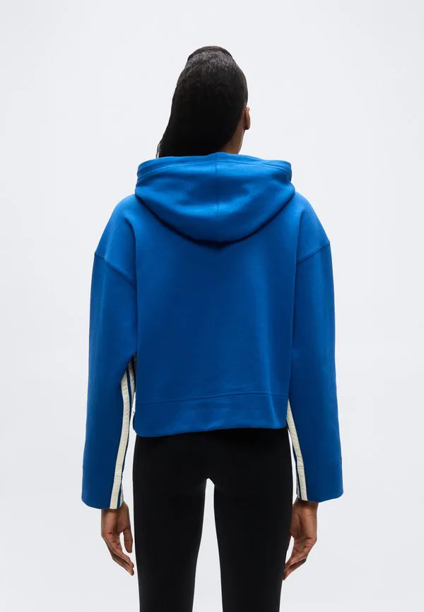 Худи с фермерским принтом Adidas Sportswear, Dark Marine/Cream White — фото 3