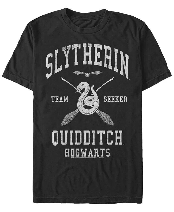 

Мужская футболка с коротким рукавом Slytherin Seeker Crew Fifth Sun, черный