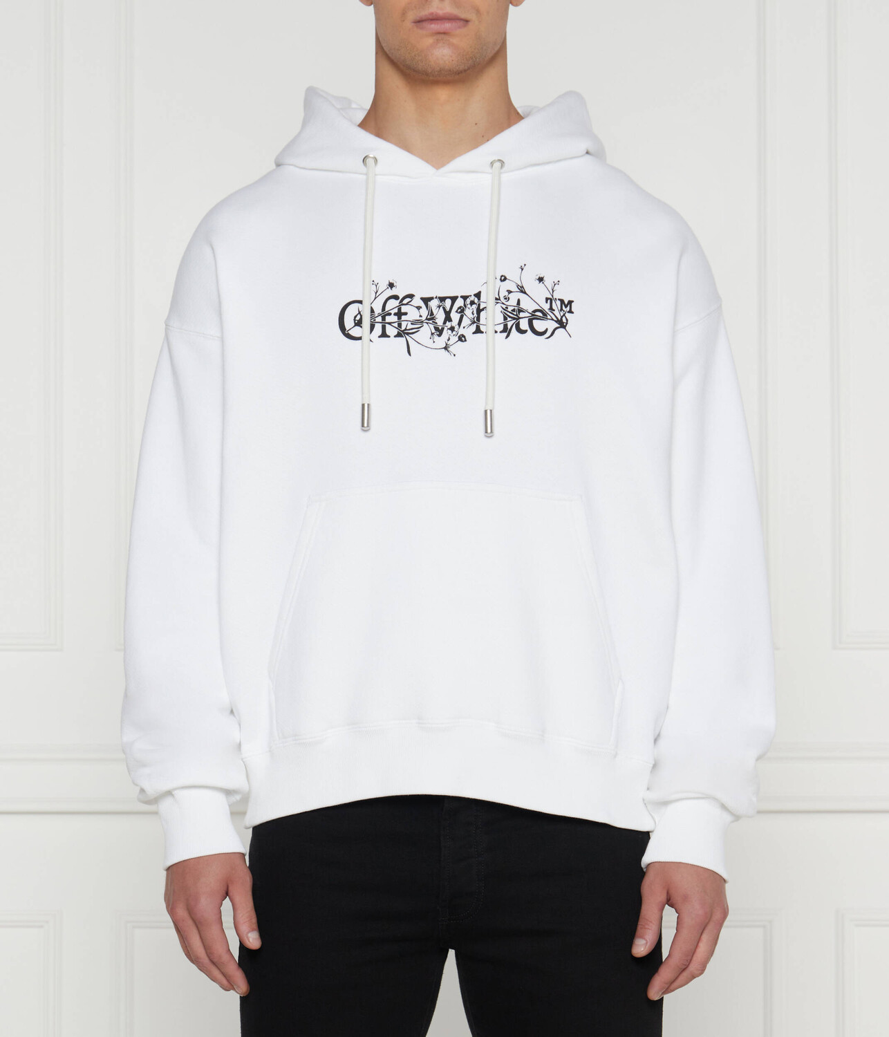 

Толстовка OFF-WHITE Regular Fit, белый