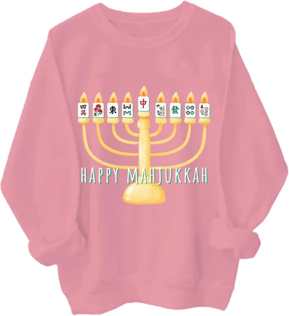 

Толстовка Hanukkah Mahjong с юмором Czbic