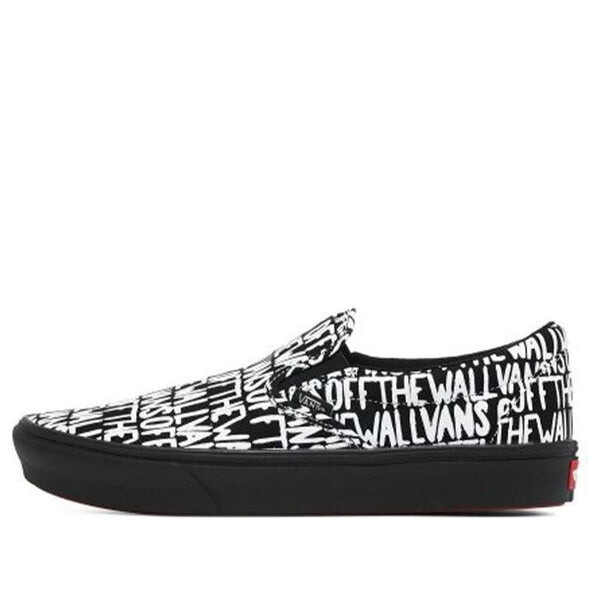 

Кроссовки comfycush slip-on 'brush - black' Vans, черный