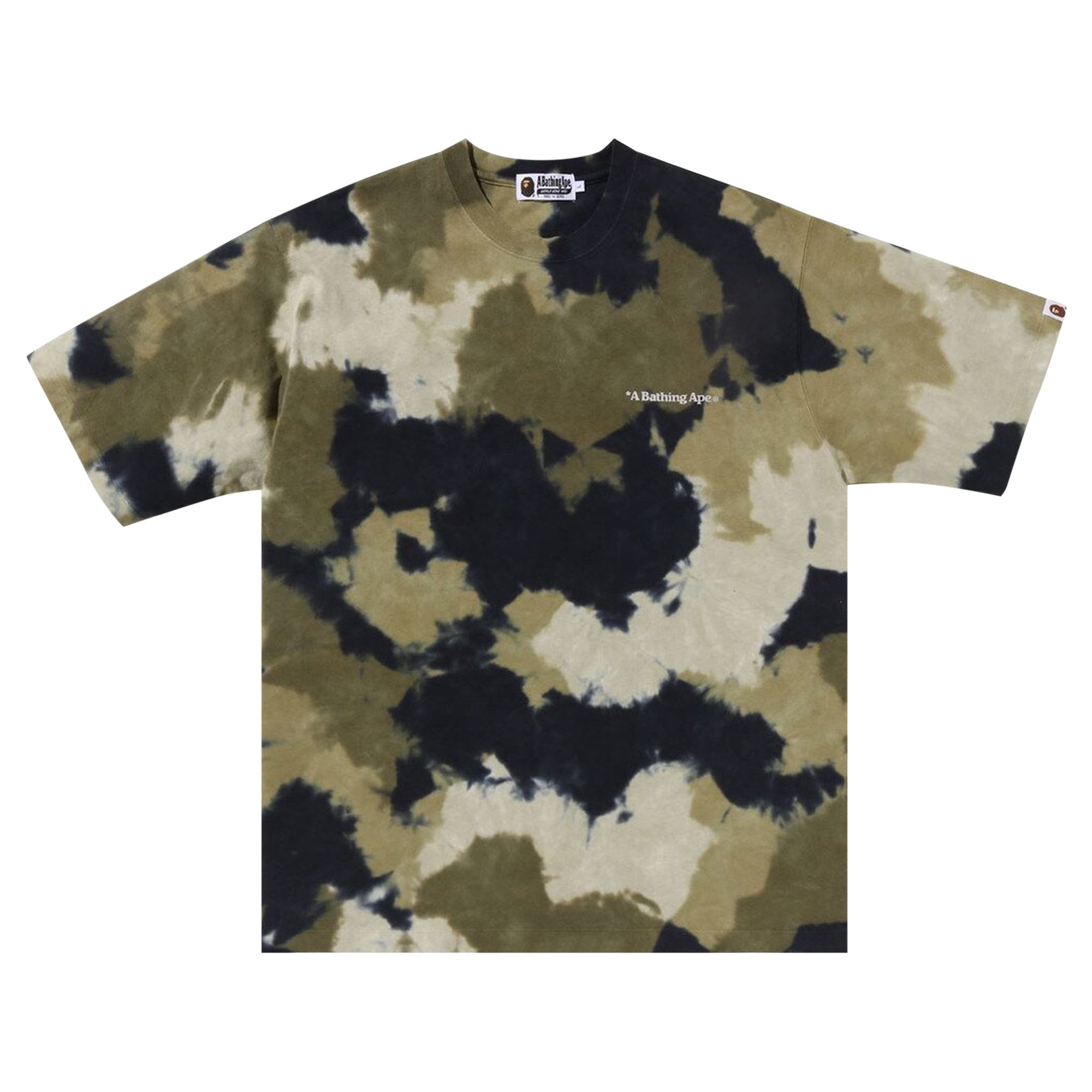 

Футболка свободного кроя BAPE Chusen Olive Drab