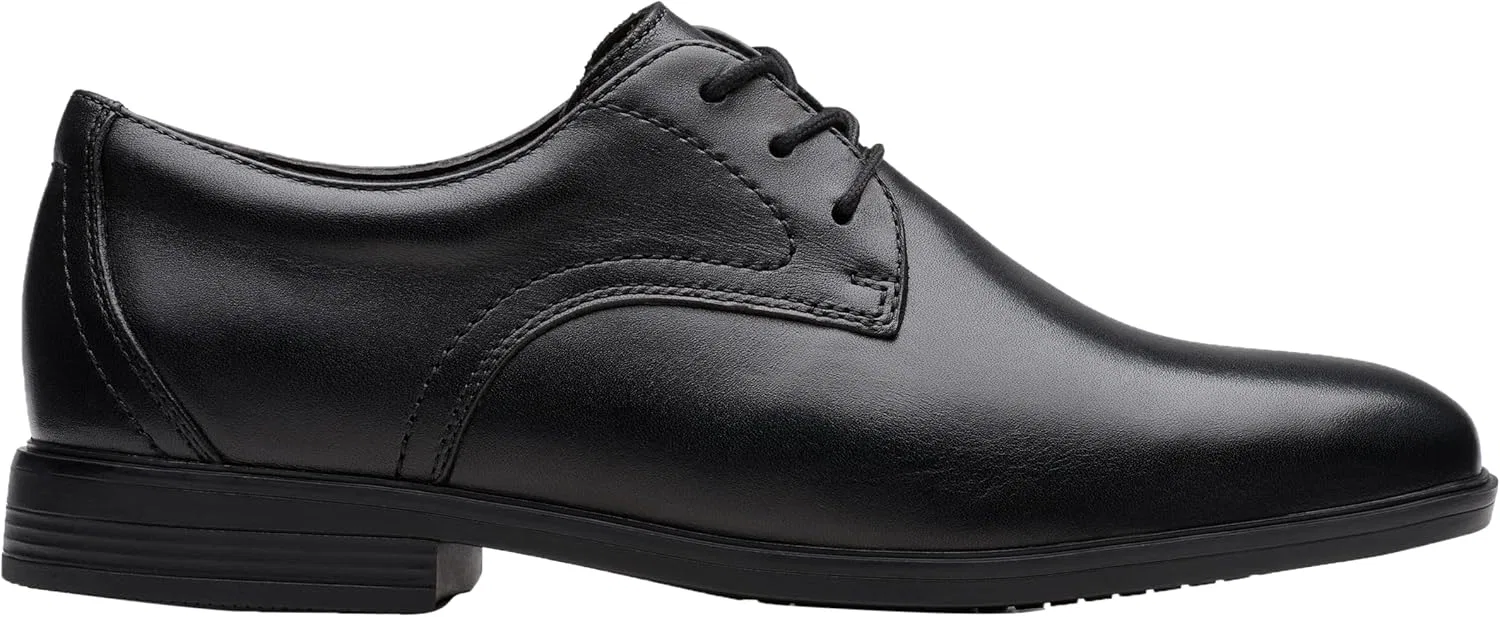 Мужские кроссовки Clarks Originals Jonwin Step Y, Black (Black Leather)