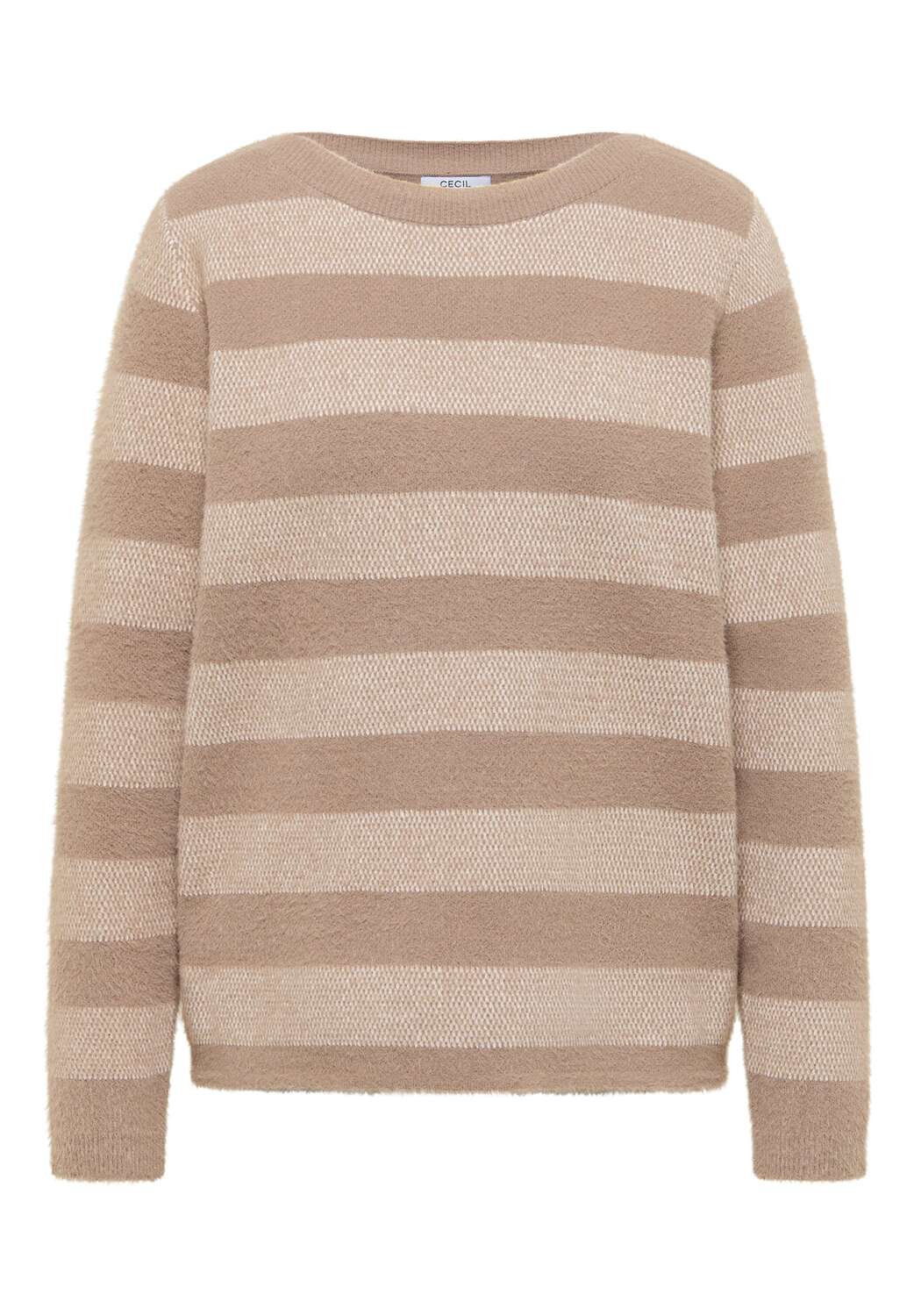 

CECIL Свитер в бежевом цвете Camel