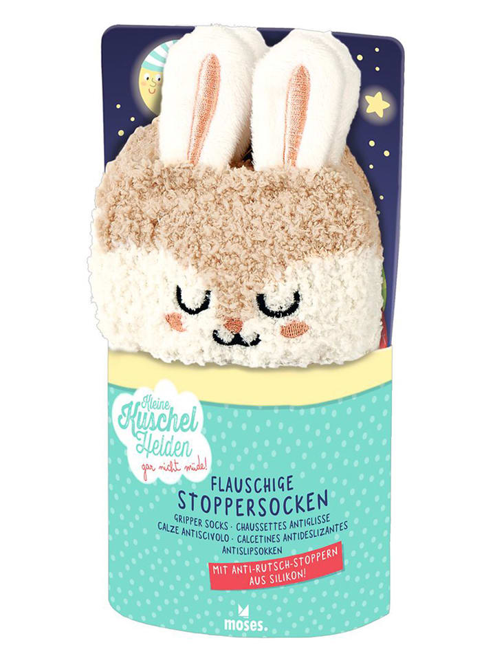 

Носки-тапочки бежевого цвета moses.