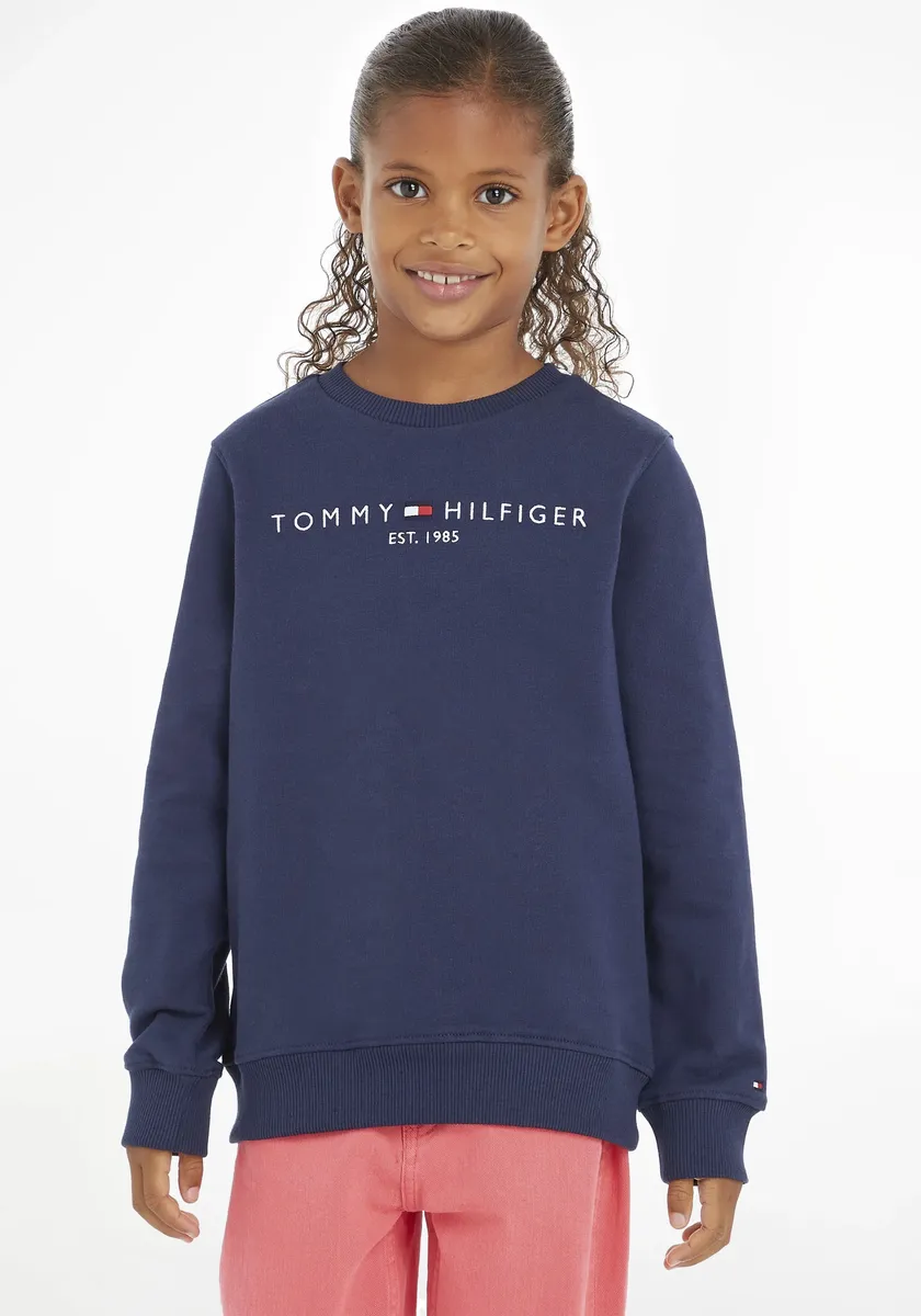 

Толстовка Tommy Hilfiger "ESSENTIAL SEATSHIRT", детская Junior MiniMe, для мальчиков и девочек, цвет морской волны