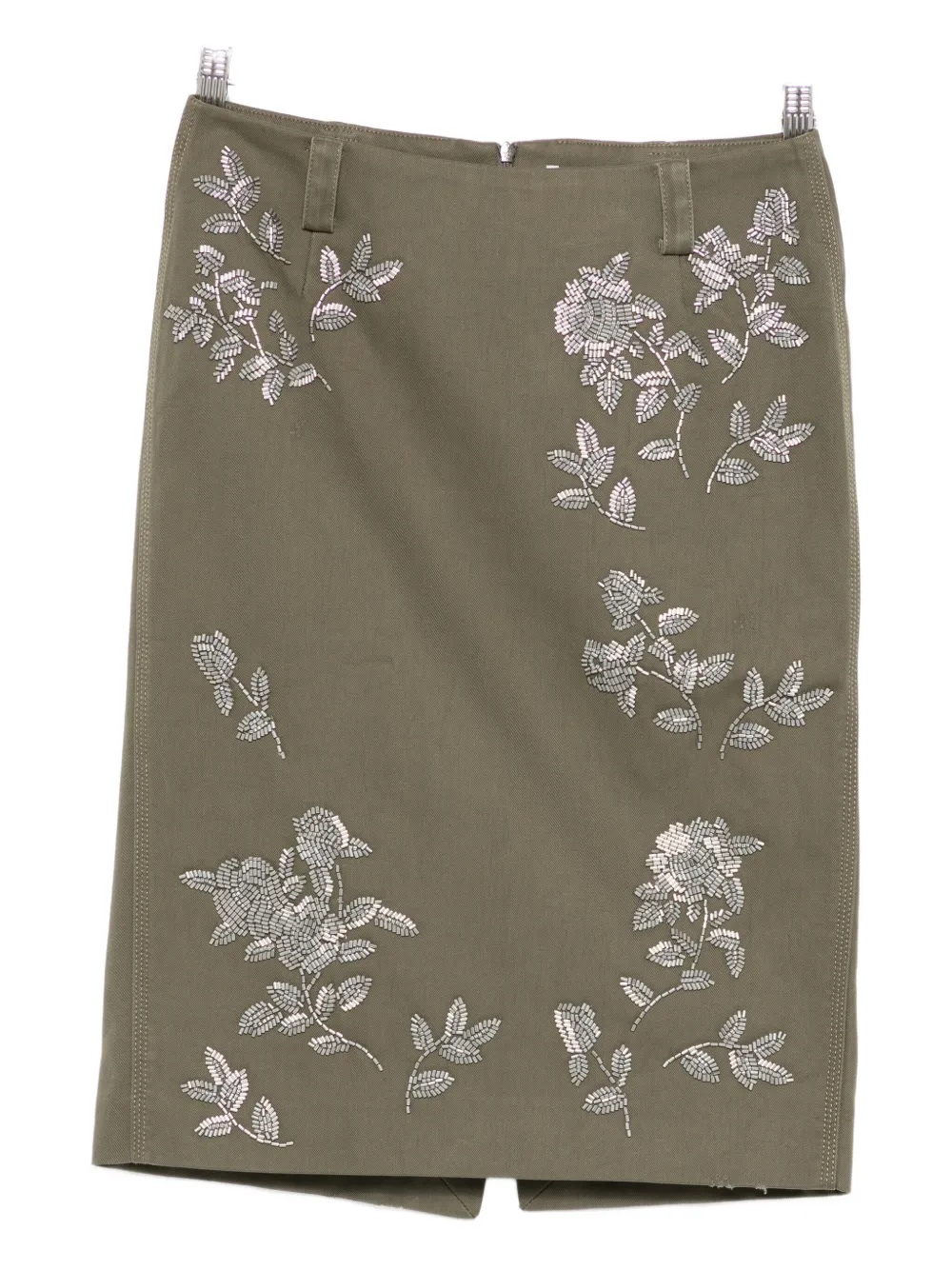 

Юбка с цветочным декором Markgong, зеленый