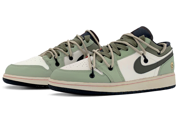 Кроссовки Vintage Jordan Air Jordan 1, зеленый — фото 4