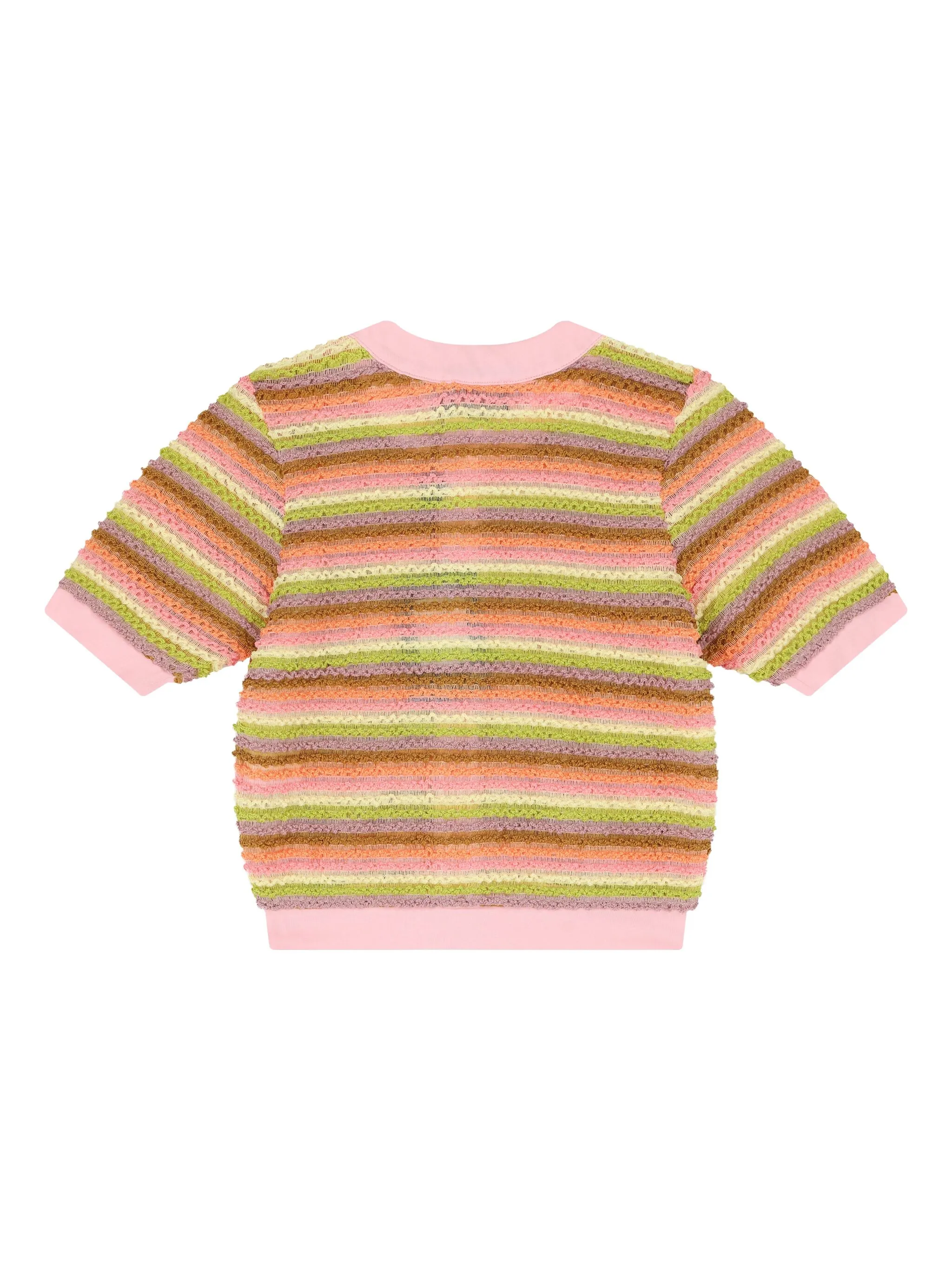 Топ в технике кроше Aigner Kids, розовый — фото 2