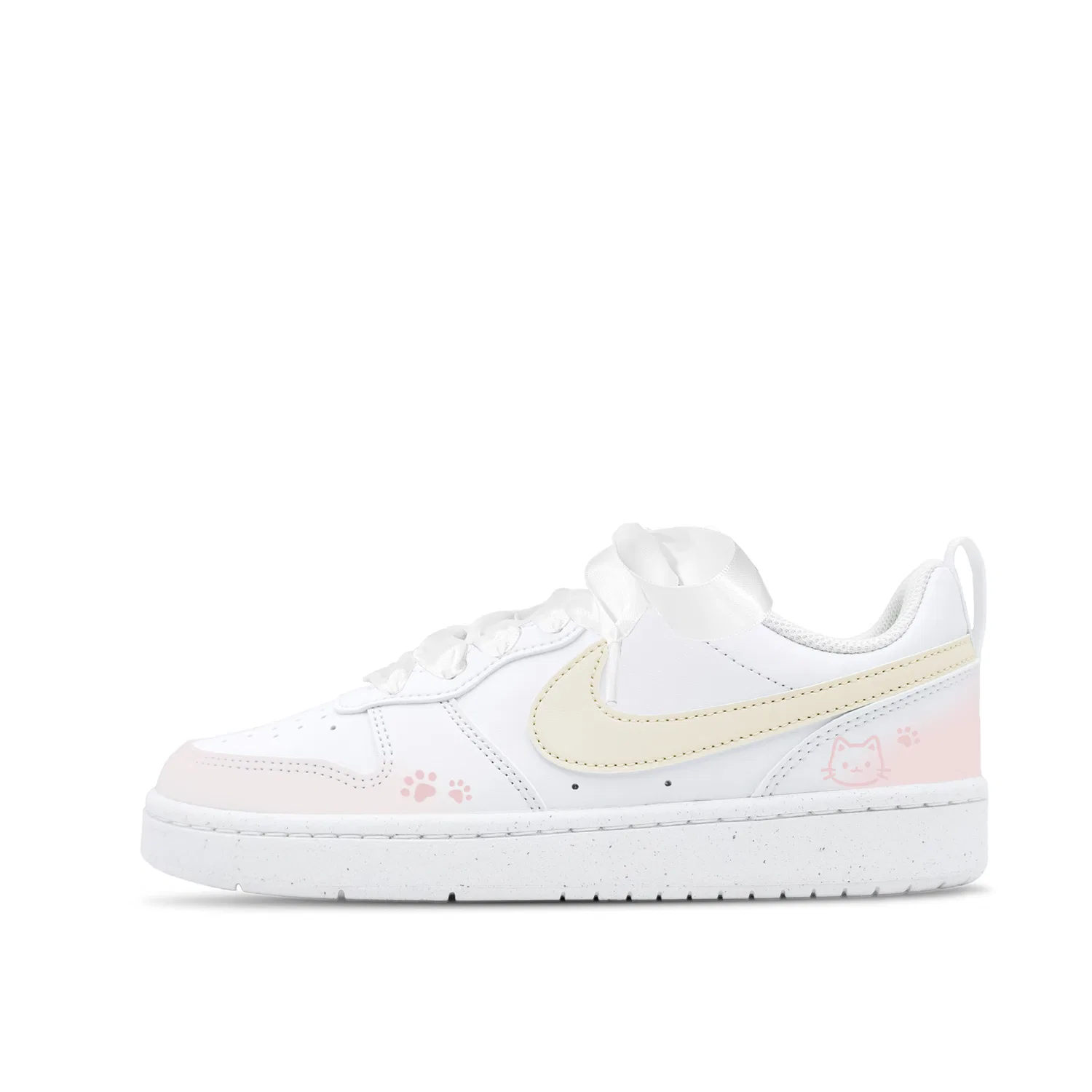 Кроссовки детские Nike Court Borough Pink Mist — фото 3