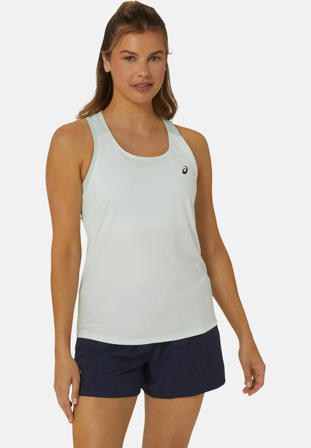 

Топ WOMEN COURT TANK ASICS, цвет pale mint pale blue