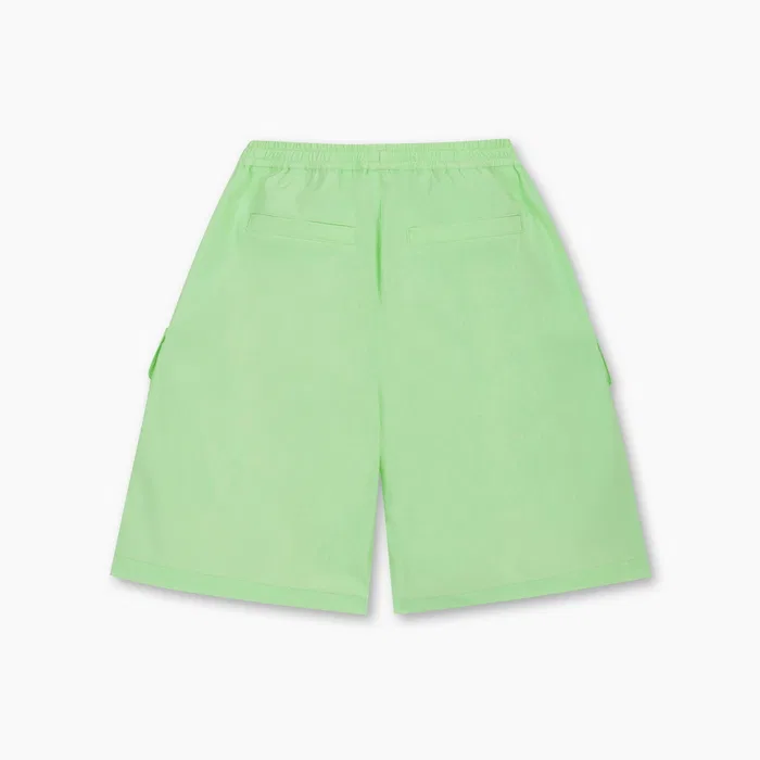 Детские лавандовые эластичные шорты 5.5/4 от Benetton Kids — фото 2