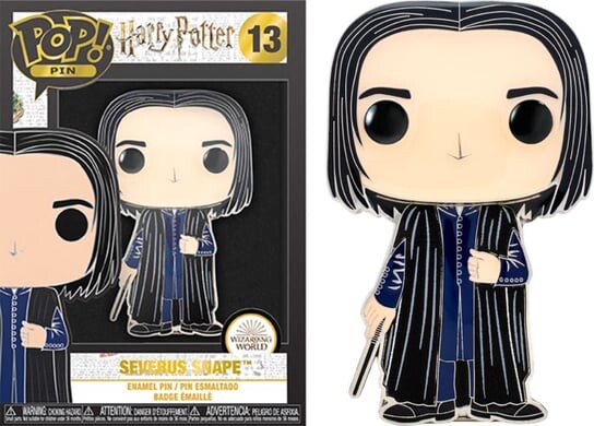 

Гарри Поттер — вынь большую эмалированную булавку № 13 — Северус Снейп Funko