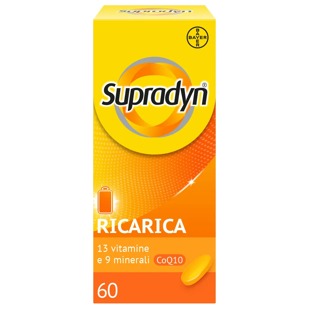 

Supradyn Refill Supplement 60 мультивитаминных и минеральных таблеток