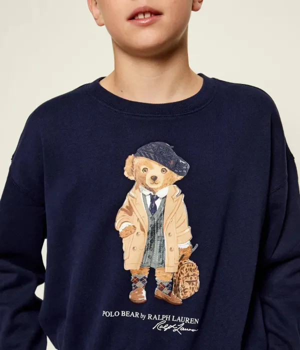 Толстовка MADISON relaxed fit Polo Ralph Lauren, темно-синий — фото 4