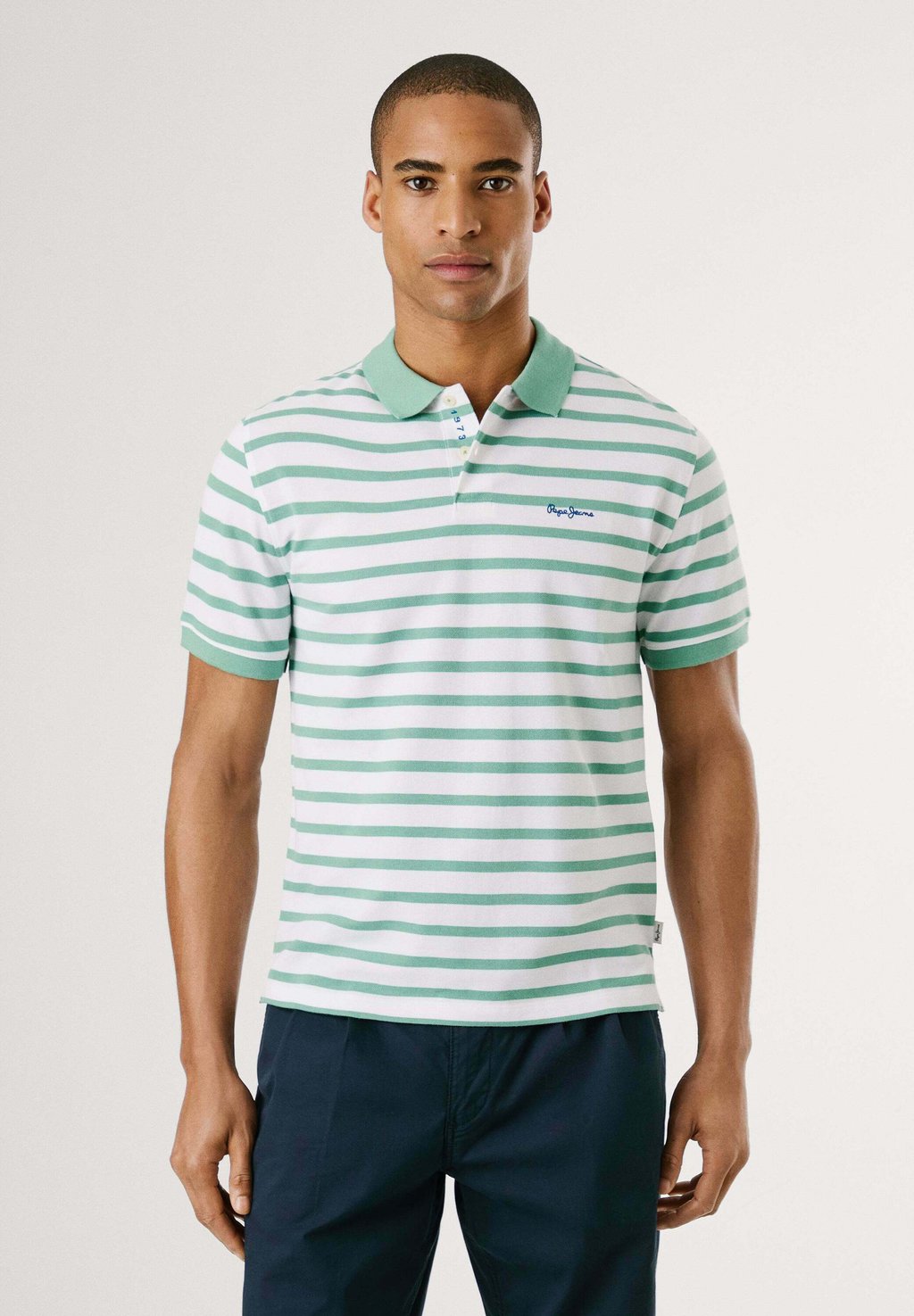 

Рубашка поло RIVER Pepe Jeans, цвет Sage Green