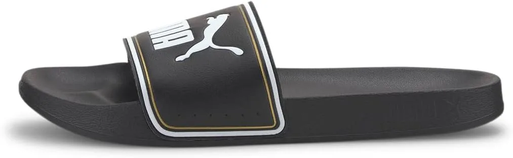 Мужские шлепанцы Puma Leadcat зеленого цвета