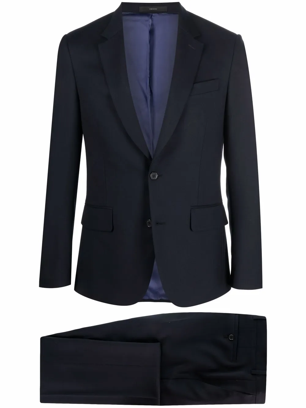 

Костюм с однобортным пиджаком Paul Smith, синий
