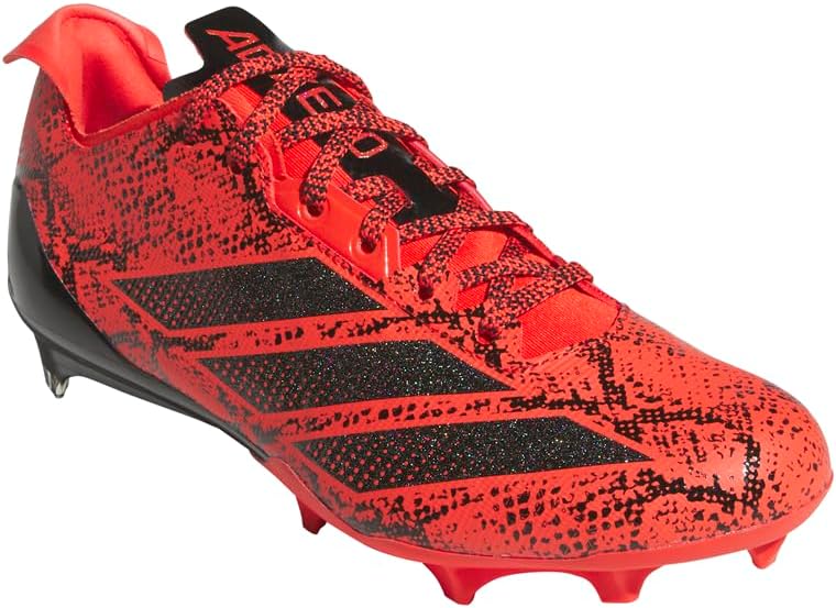 Мужские кроссовки Adidas Adizero Electric, черный/красный/ярко-красный — фото 2
