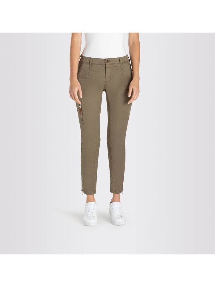 

Тканевые брюки MAC Hose, цвет martini olive ppt