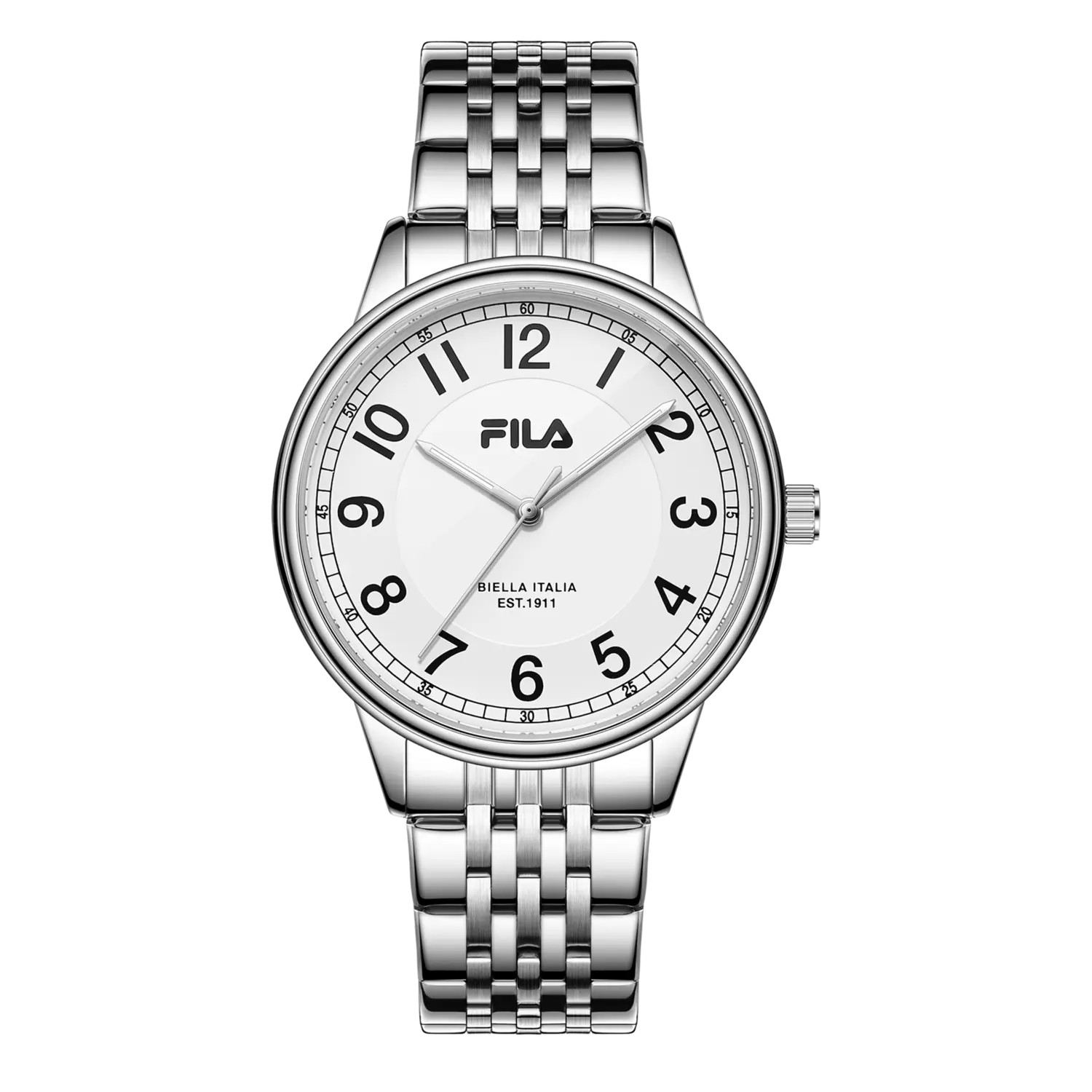 

FILA Наручные часы электронный механизм стальной ремешок белый циферблат unisex
